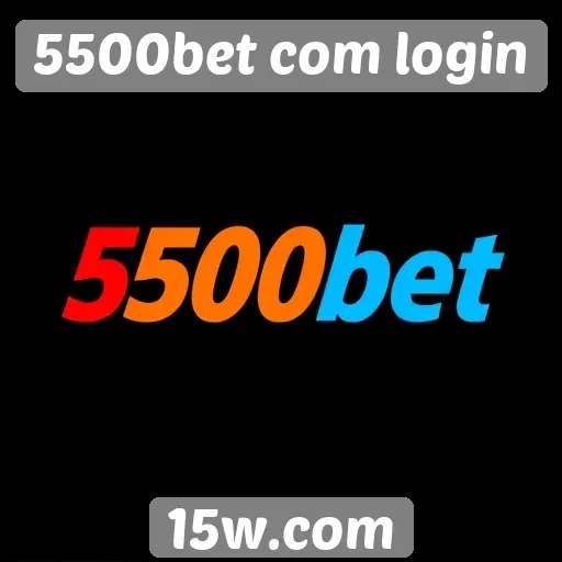 Login no 5500bet é rápido e seguro