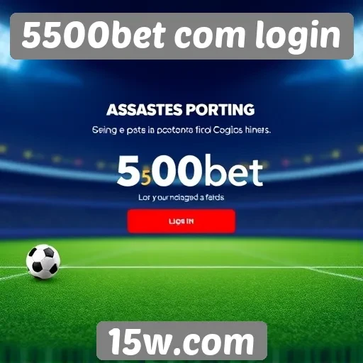 Facilidade de uso do login na plataforma 5500bet